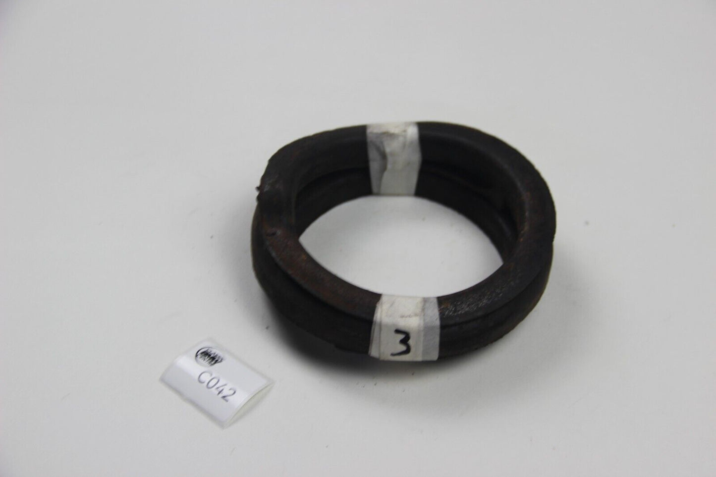 Original BMW E30 Gummipuffer Federnsitz Federbein paar vorne 1124322 1128523 3er
