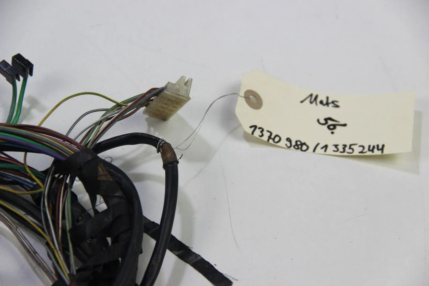 Original BMW E30 Kabelbaum Sicherung Gurt 1370980 1335244 Wiring Loom 316i-325i