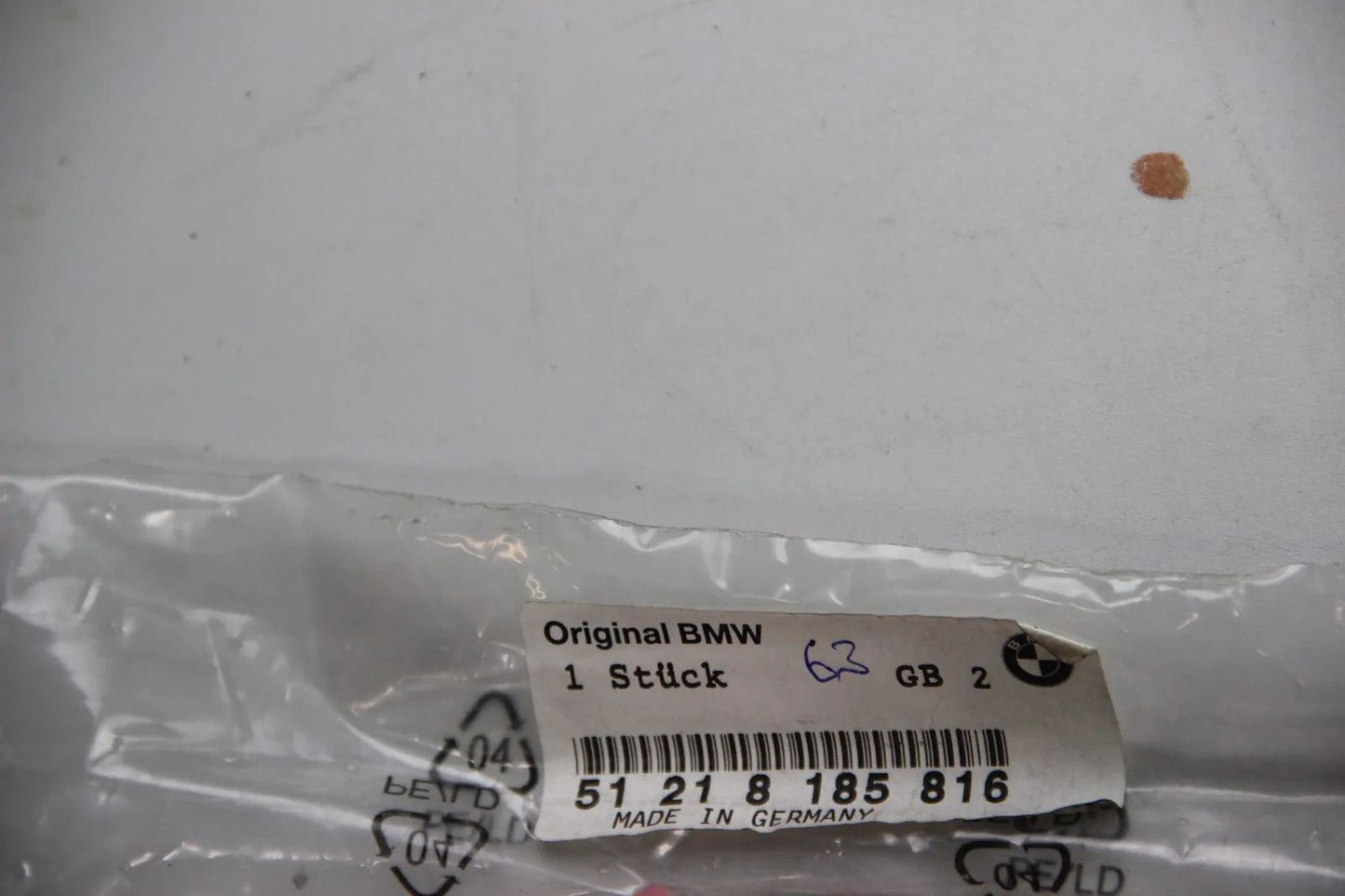 NEU ORIGINAL BMW 51218185816 E39 5er brustleiste vorne innen rechts