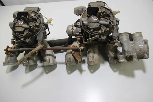 BMW M30 Oldtimer  Vergaser Ansaugbrücke Krümmer 1254376 1254375