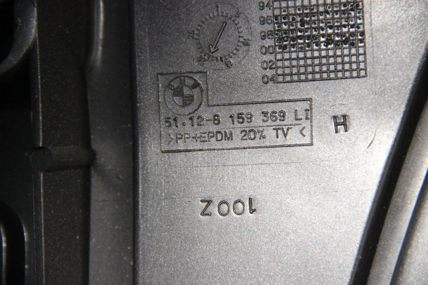 Original BMW E39 5er  Stoßstange Stoßfänger hinten  NOS 51128159369