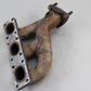 Original BMW E36 E39 Abgaskrümmer Krümmer Abgasanlage hinten 11621740731