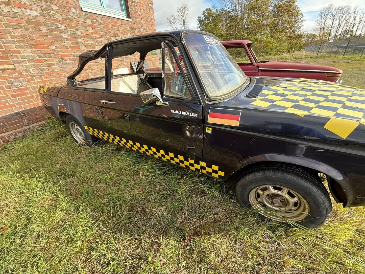 BMW 2002 Blechspender Teilespender Restaurationsobjekt Scheunenfund