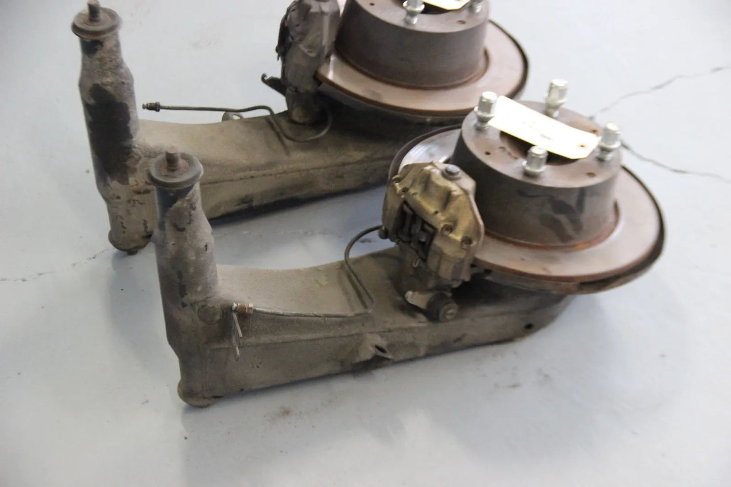 Original Porsche 914 914/6 Hinterachsschwinge Links Rechts Schwinge Bremssattel