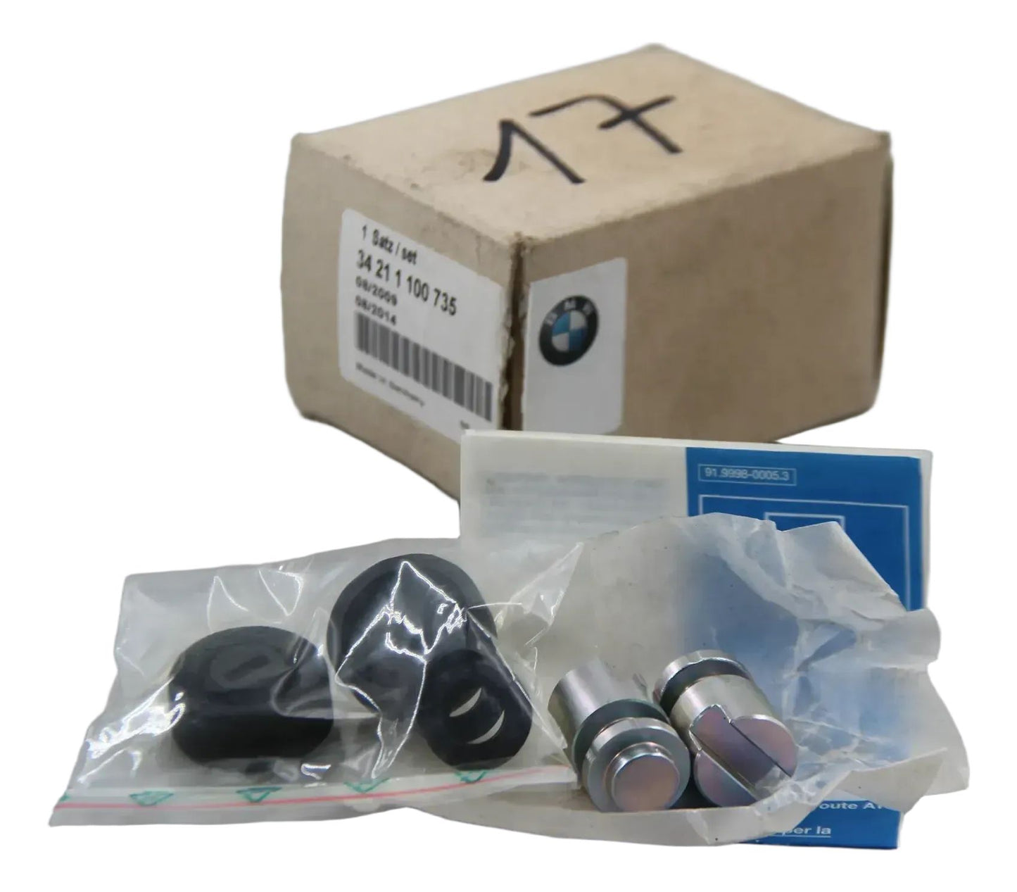 Original BMW E10 NK Dichtungssatz Radbremszylinder 17,46MM(11/10") 34211100735