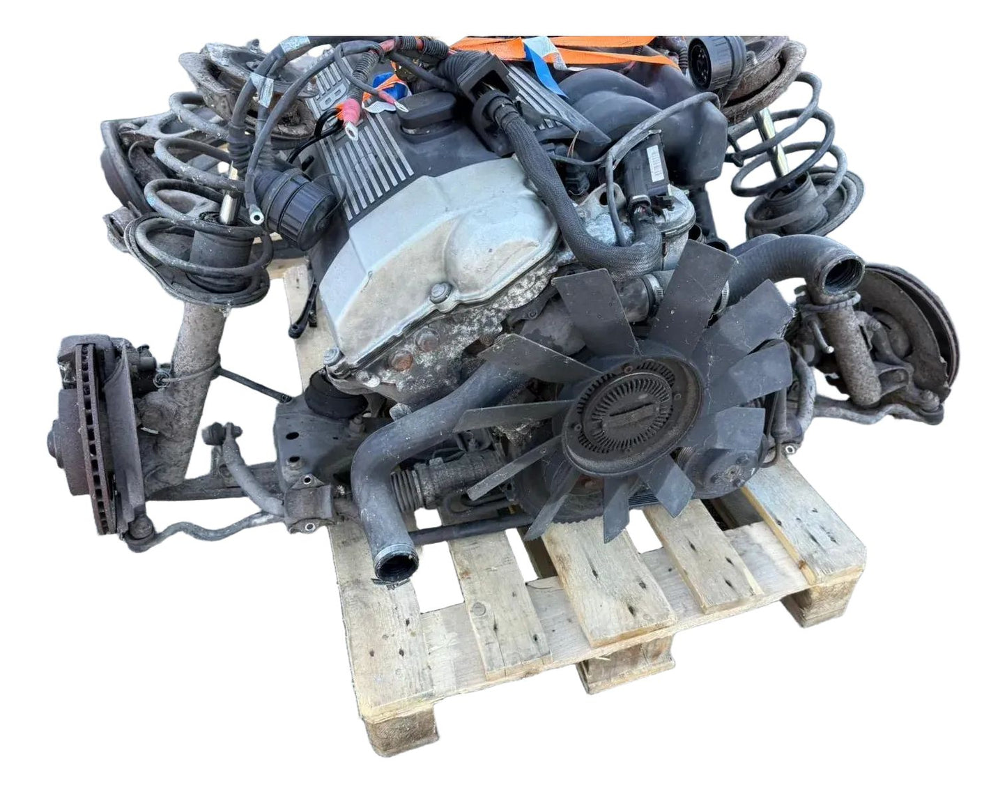 BMW E36 320i M52 6-Zylinder Umbaupaket Motor Vorderachse Getriebe Hinterachse