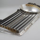 Original BMW NK 1800 4-Zyl. Ziergitter rechts schwarz-silber NOS NLA 51131802103