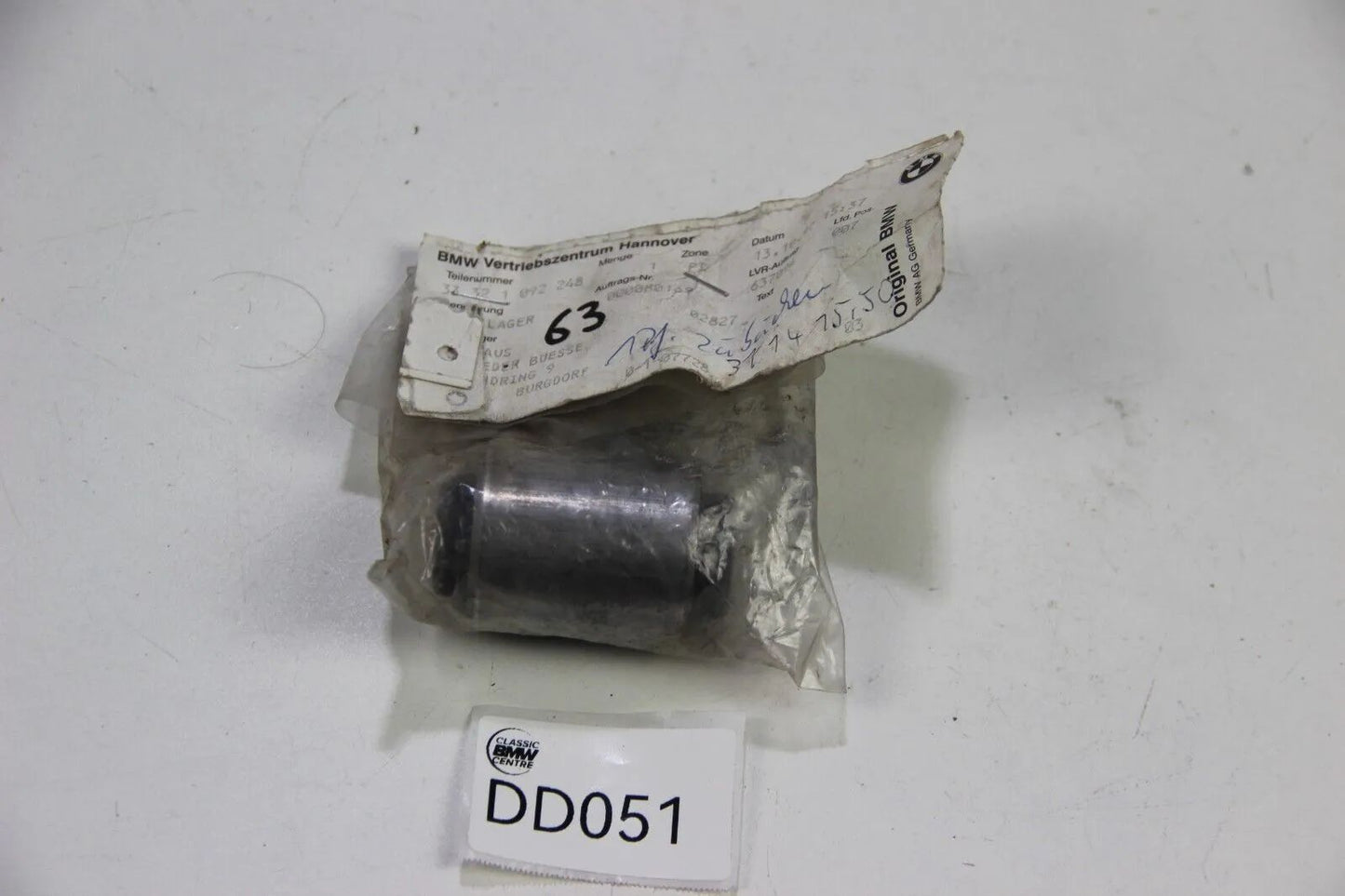 NEU BMW Original Z1 M20 Gummilager NOS 33321092248 Achsschenkel