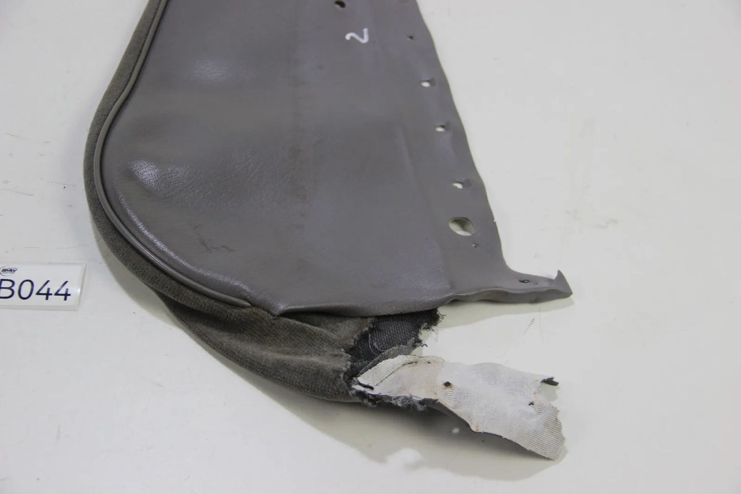 Original BMW E30 316i-325i M3 3er Sportsitz bezug Wange oben links Grau