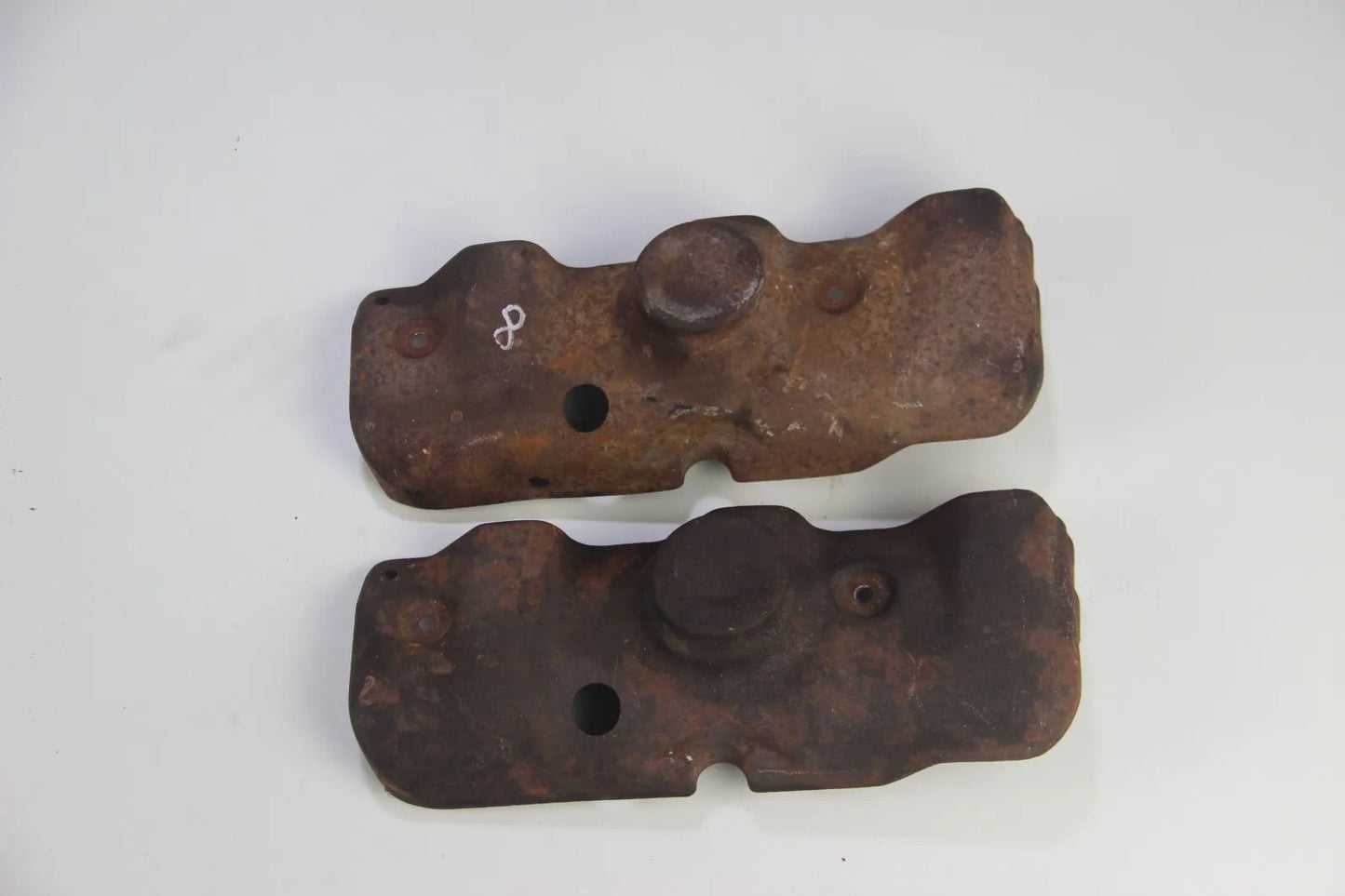 Original BMW E28 E24 Auspuffkrümmer Hitzeschutzblech M30 paar 5er 6er Heatshield