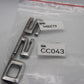 Original BMW E12 520 Modellbezeichnung Emblem Schriftzug B2 BMW N 11319. 0