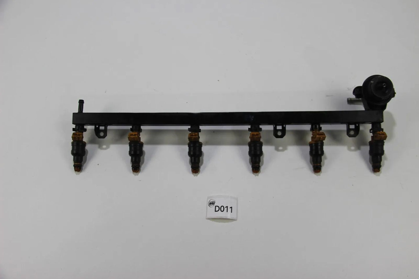 Original BMW E34 535i Einspritzleiste Fuelrail mit Injektoren Benzin OEM 5er