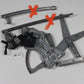 Original BMW E30 elektrischer Fensterheber Mechanismus links 2-Türer 51331932397
