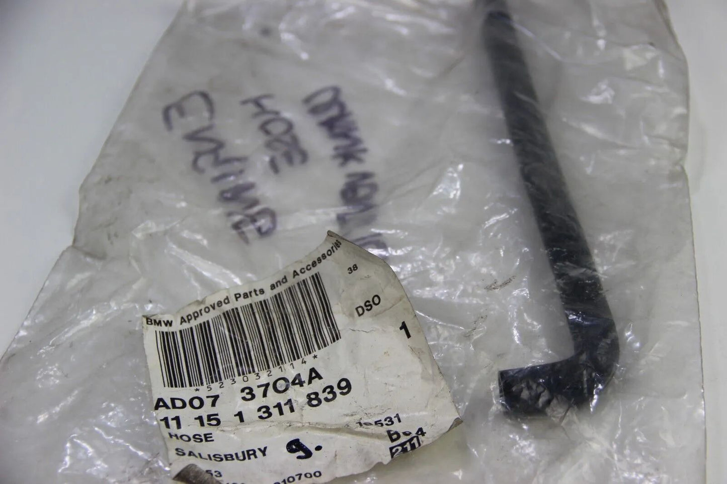 Original BMW E30 m3 Schlauch Kurbel Gehäuse Entlüftung Ölabschneider 11151311839