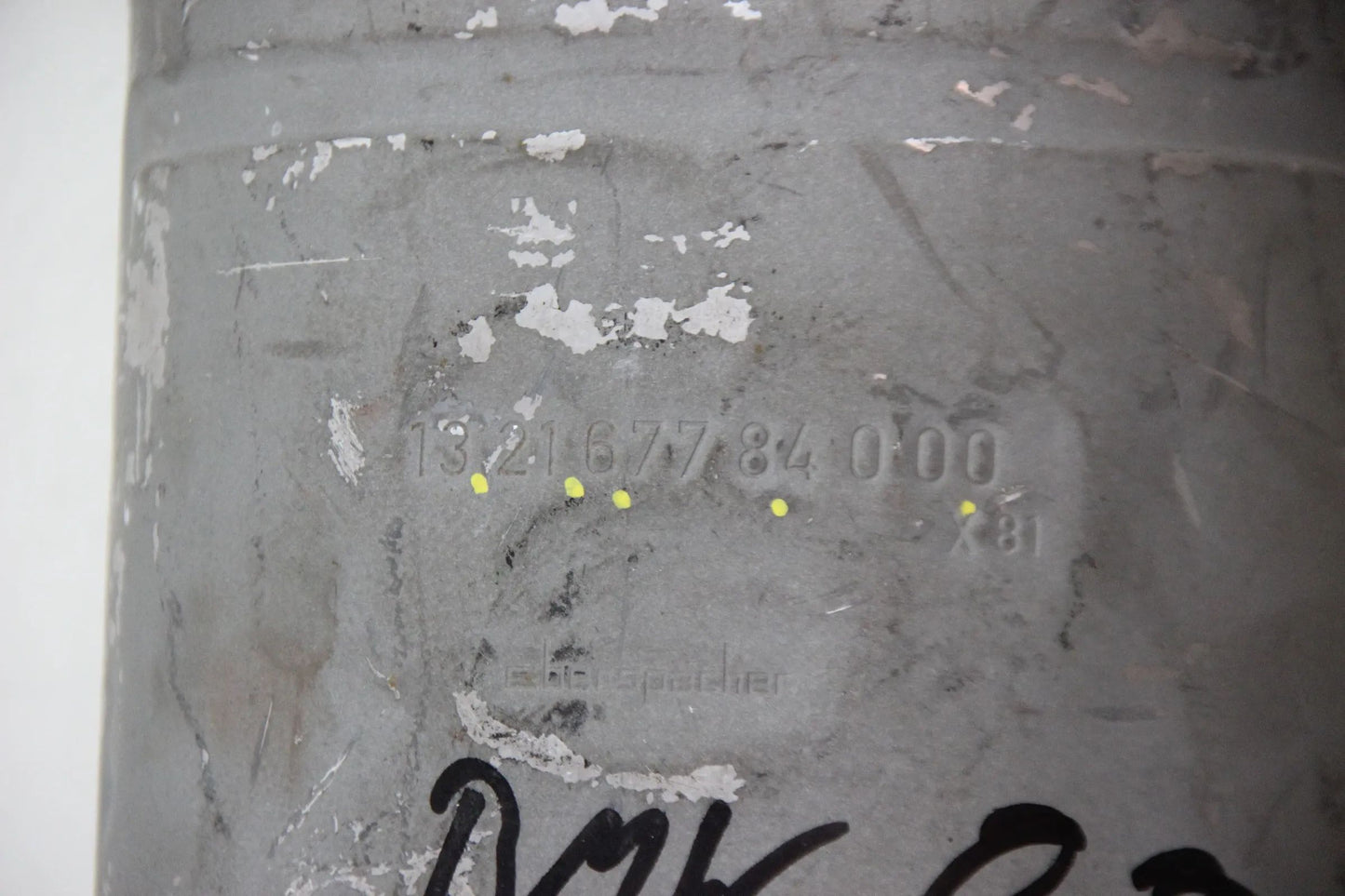 Original BMW E24 630CS Endschalldämpfer NOS Auspuff Exhaust 13216778400