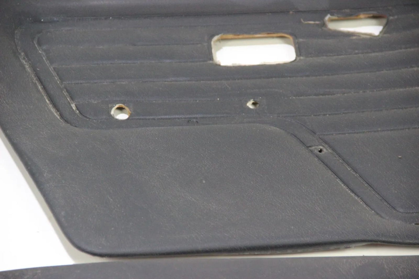 Original BMW E30 Touring Limousine Türpappe Vorne Hinten Links Rechts Schwarz