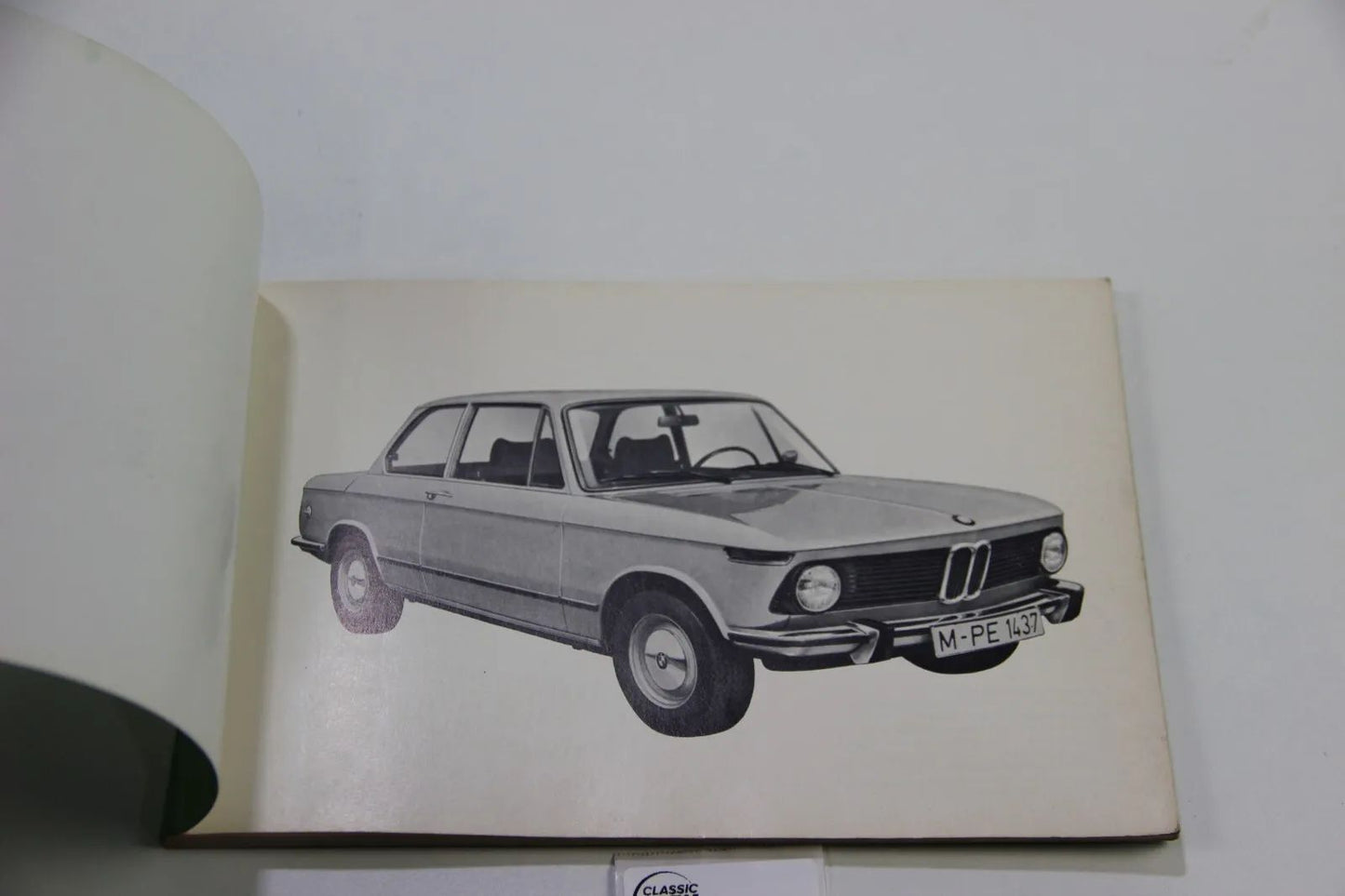 Original BMW E10 1502 Betriebsanleitung 01409760220 Bedienungsanleitung 02