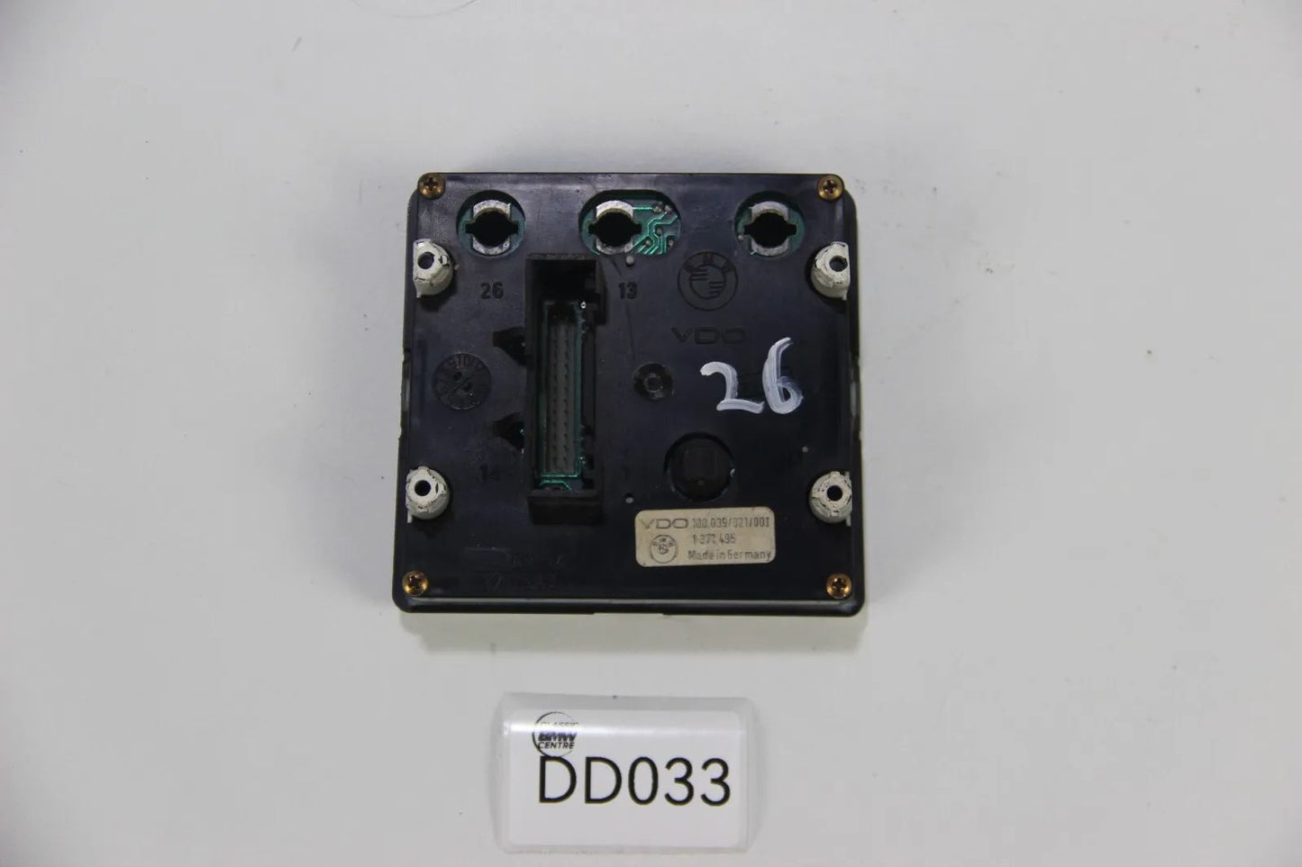 Original BMW E23 Check Control 1371495 7er CC Lichtkontrollgerät Kontrolle Gerät