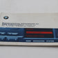 Original BMW E46 Betriebsanleitung Informationen Radionavigation 01400002588 DE