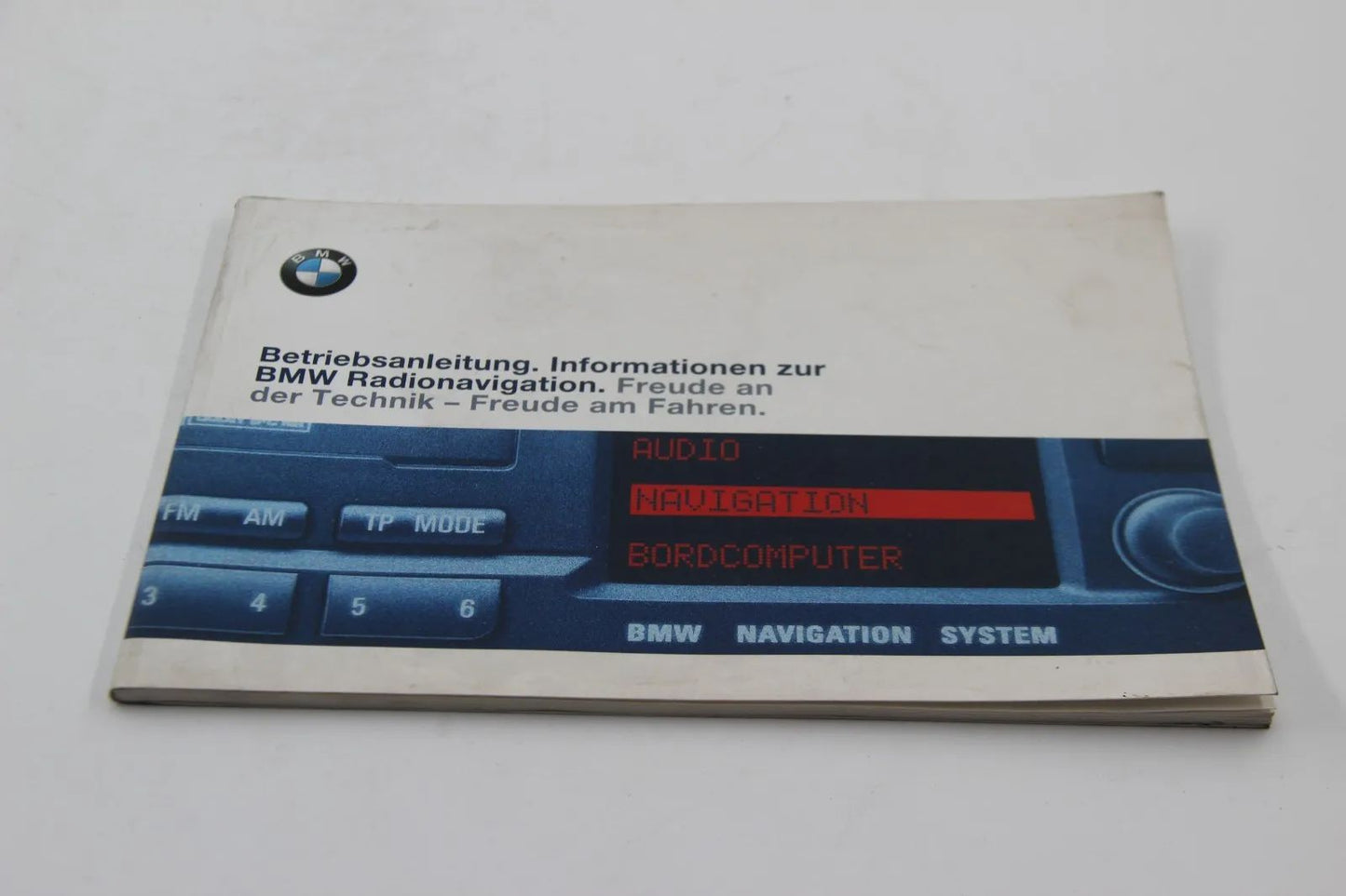 Original BMW E46 Betriebsanleitung Informationen Radionavigation 01400002588 DE