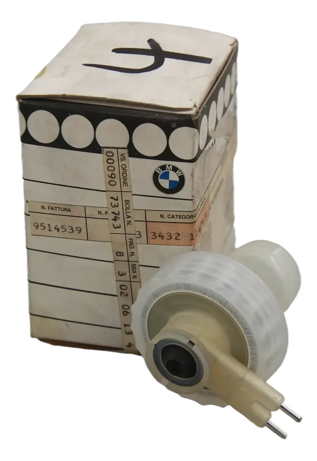 Original BMW E31 E32 E34 E38 Verschluss mit Warnschalter ATE 34321157431