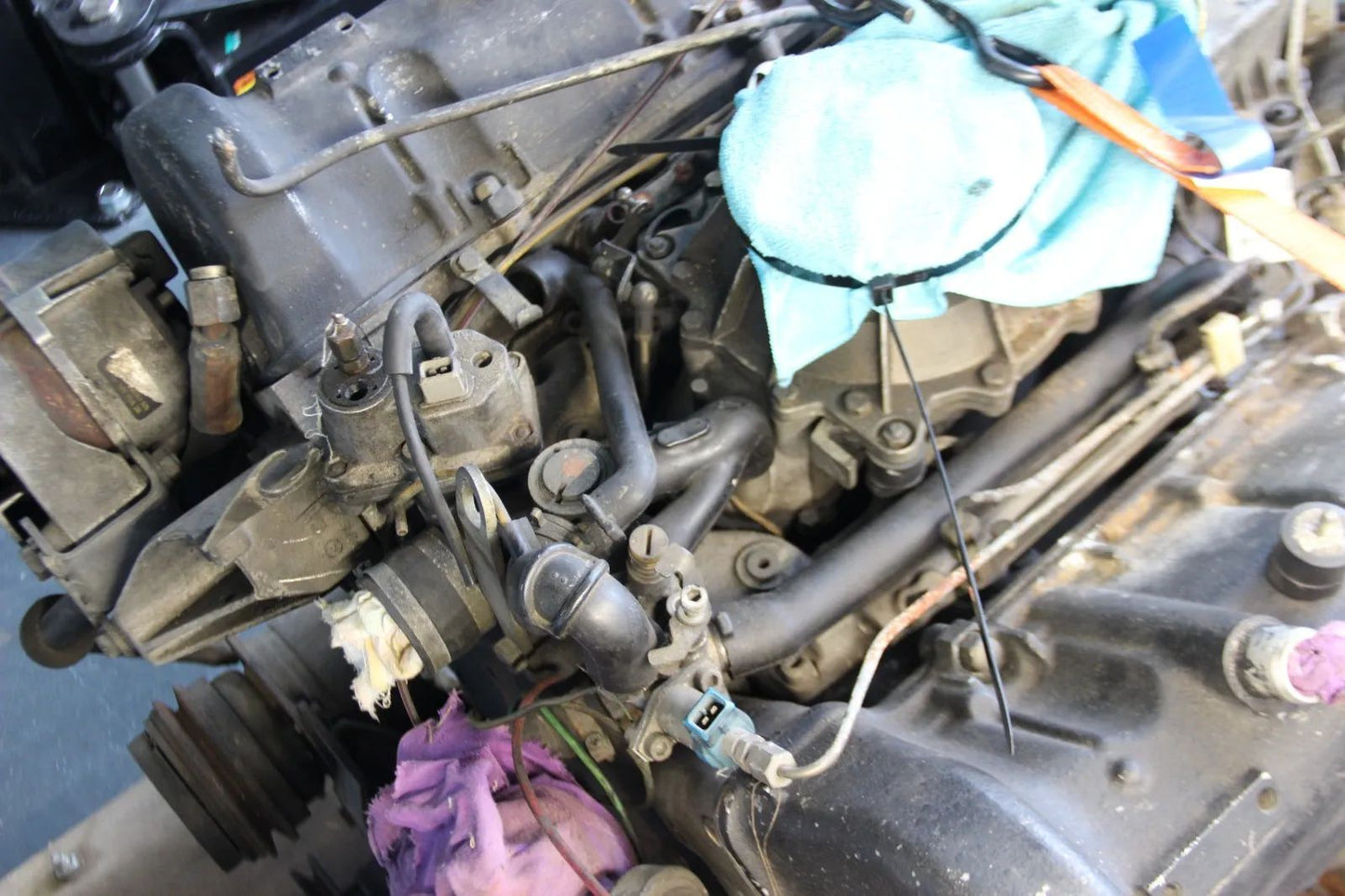 Original Mercedes W116 6.9 6.9er M100.985 Motor V8 8-Zylinder Benz OEM