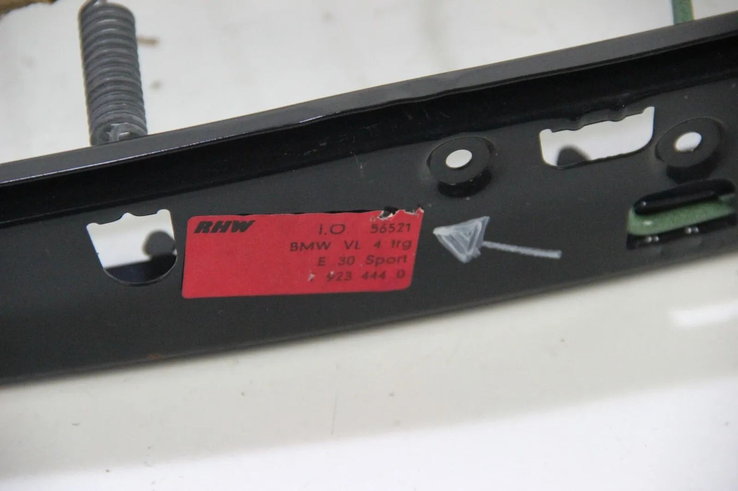 Original BMW E30 316i-325i M3 Sportsitz Rücklehne VL 4-Türer Einzelteil