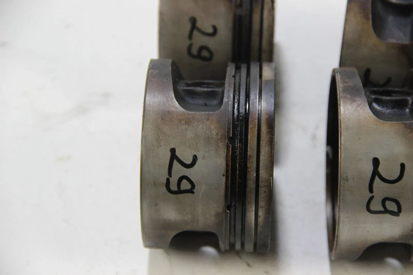 Original BMW E30 320is S14 S14b20 2.0 4x Kolben Mahle Satz 93,335mm Piston