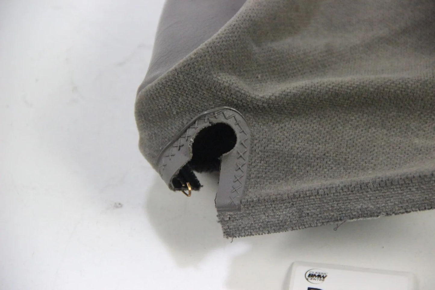 Original BMW E30 316i-325i M3 3er Sportsitz bezug Kopfstütze Grau Headrest