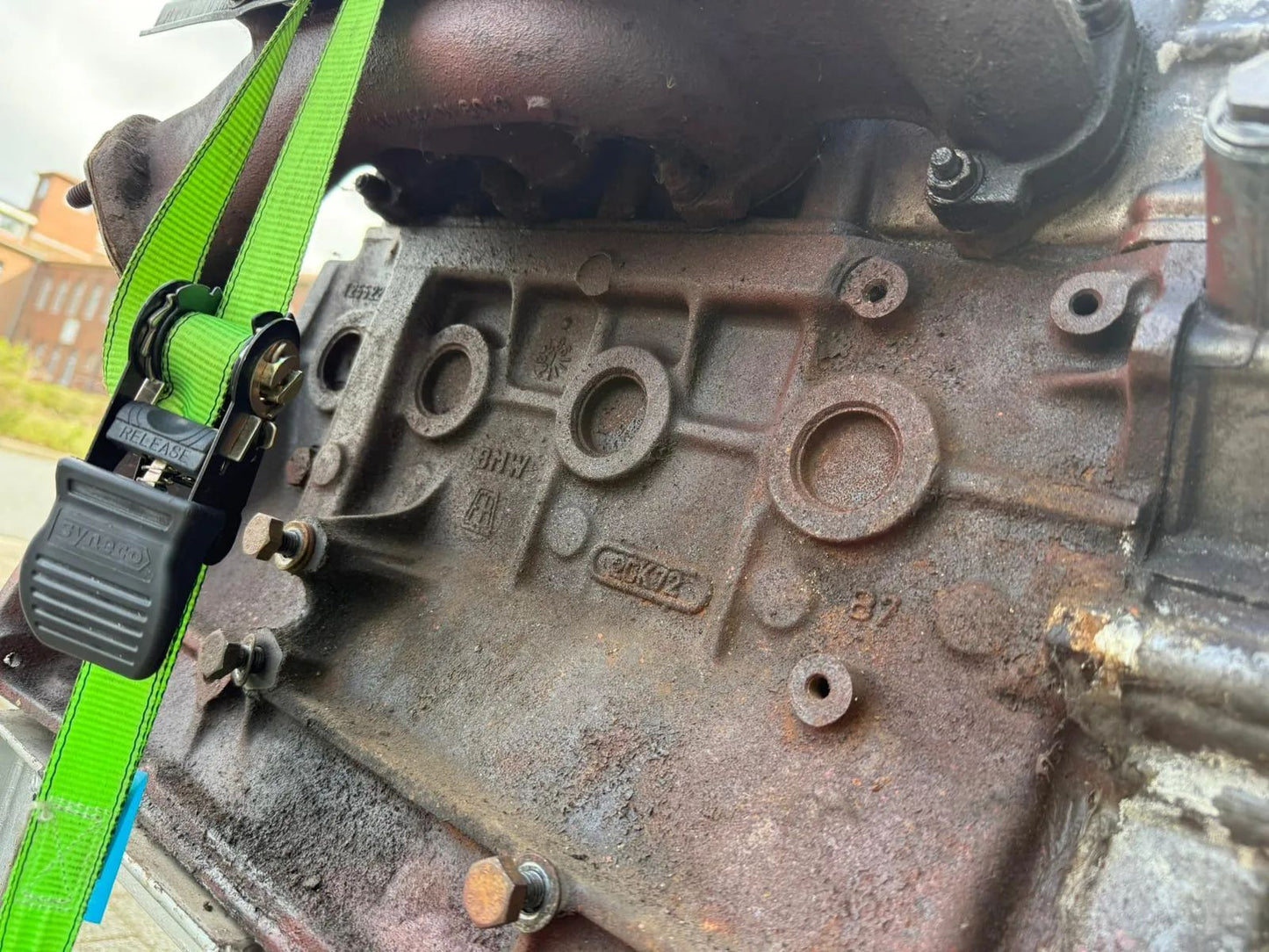 Original BMW 1802 M10 Motor 2.0L Block! Schalter Fingerkupplung