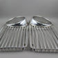 Original BMW E10 2002 ti tii Ziergitter links + rechts chrom 1808473 1808474