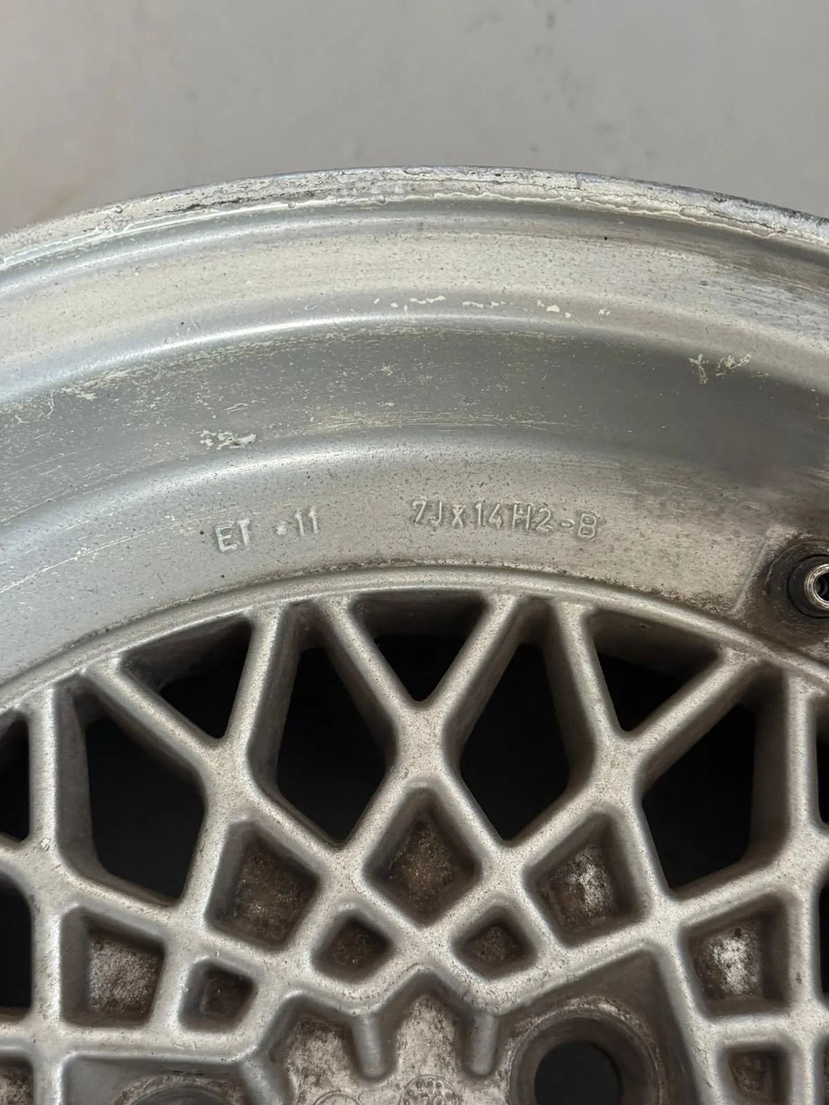 1x BBS Mahle Alufelge BMW E9 E12 CSL M535i E3 7Jx14 ET11 2900868 KBA 40160