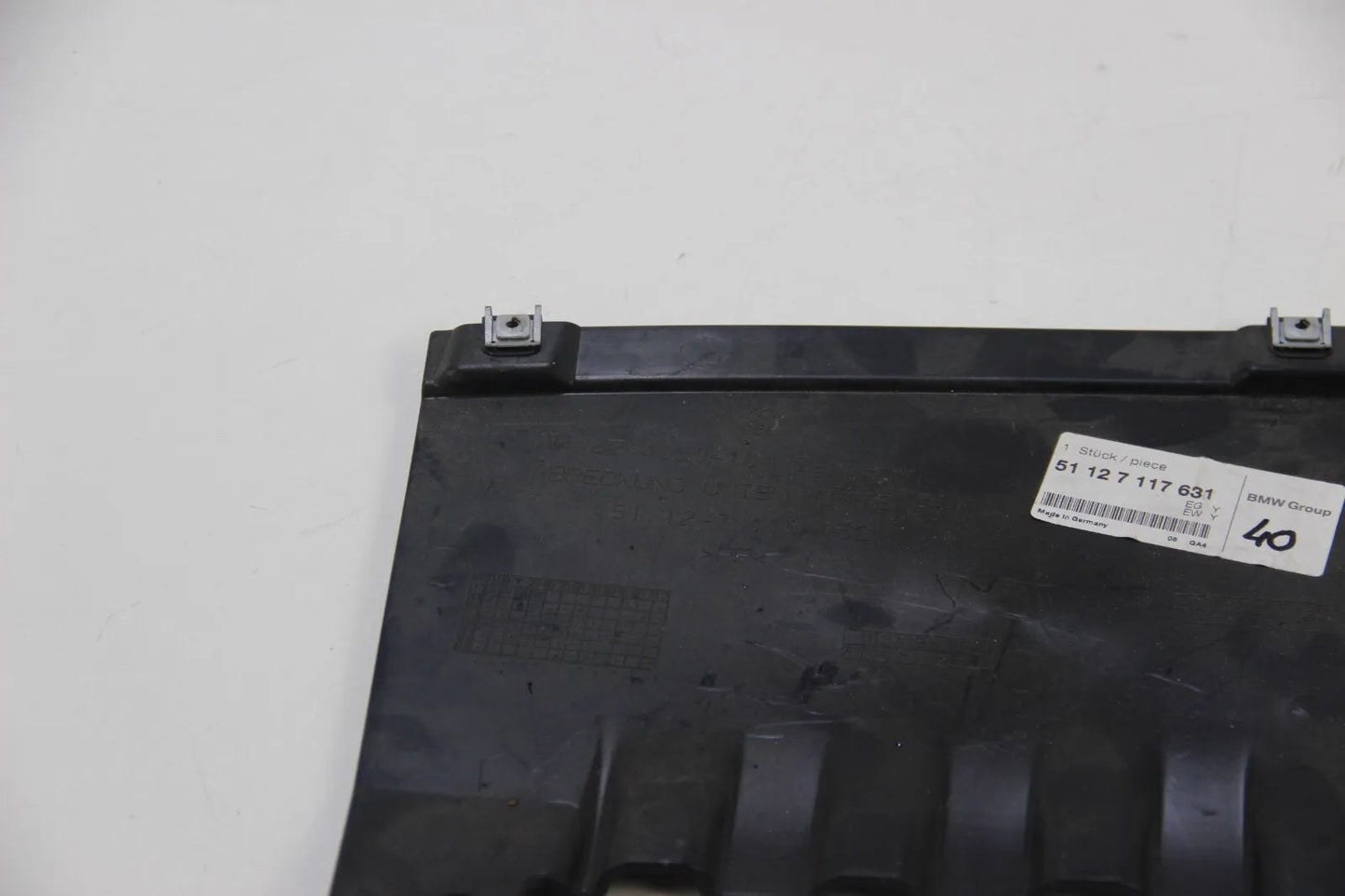 Original BMW E81 E87 E87N 1er Abdeckung unten Cover Schutz 51127117631