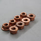 Original BMW E21 E30 E12 E34 E24 8x Sechskantmutter mit Flansch M8 11621711954