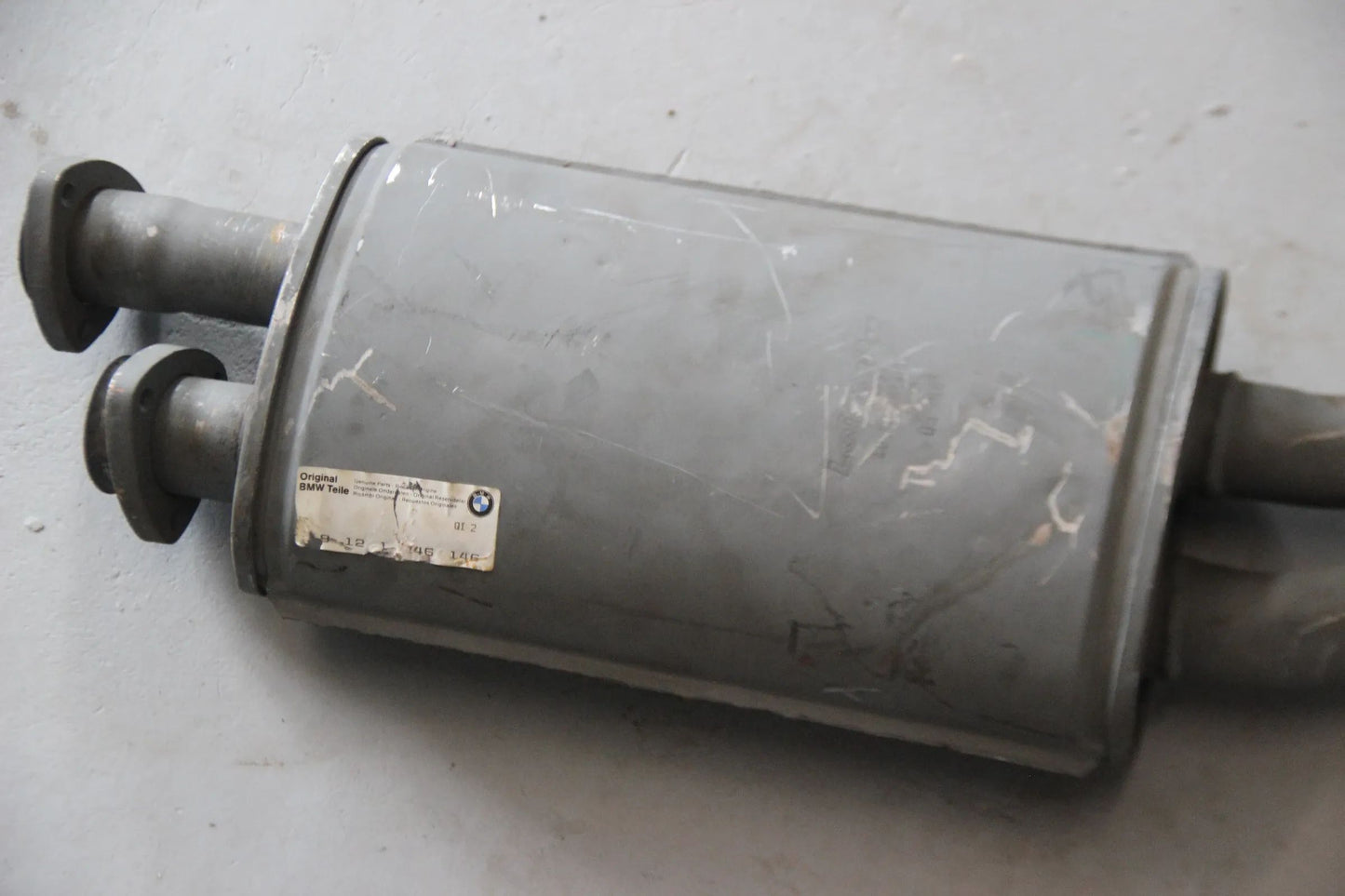 Original BMW 7er E23 728 730 728i 733i Vorschalldämpfer 18121246146