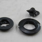 Original BMW E30 E36 E28 E24 E23 Z1 Z3 5x Drehverschluss Anthrazit 51471919171