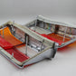 Original BMW NK 1800 2000 Lichtscheibe R + L chrom mit Chromleiste, Dichtung NOS NLA 8754115 8754116 / 24702 / 224701