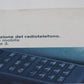 Original BMW E46  Betriebsanleitung Radio Telefon Italienisch 1440004441