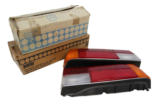 Original BMW E24 628CS-635CSi M635CSi E26 M1 Heckleuchte links + rechts komplett shadowline
