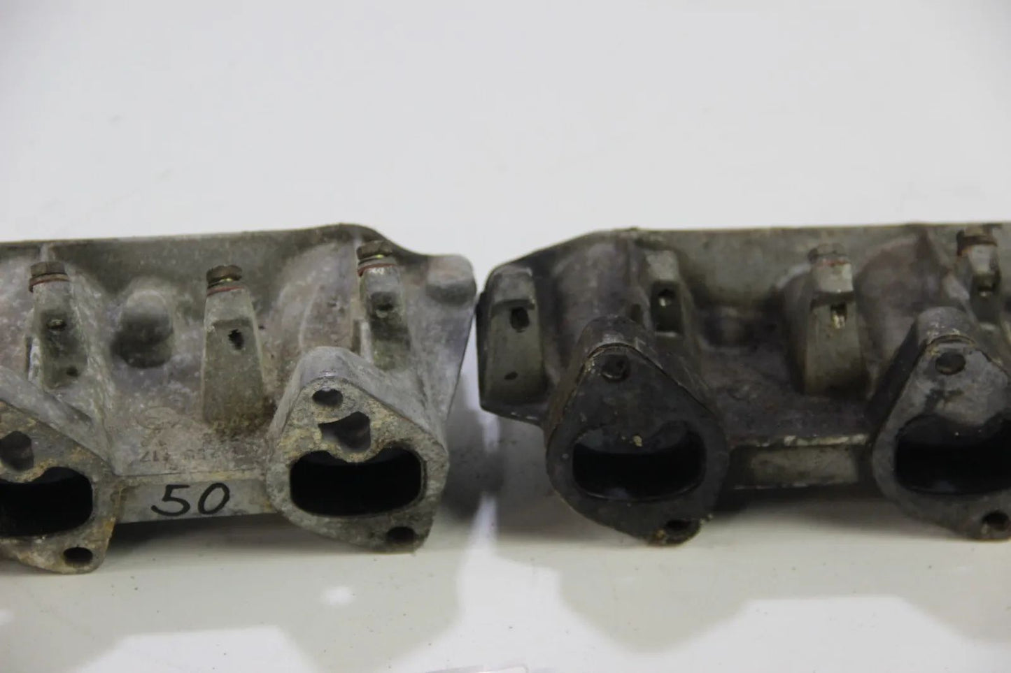 Original BMW E24 E23 E28 M30 Ansaugrohr vorne hinten 1256420 1256417