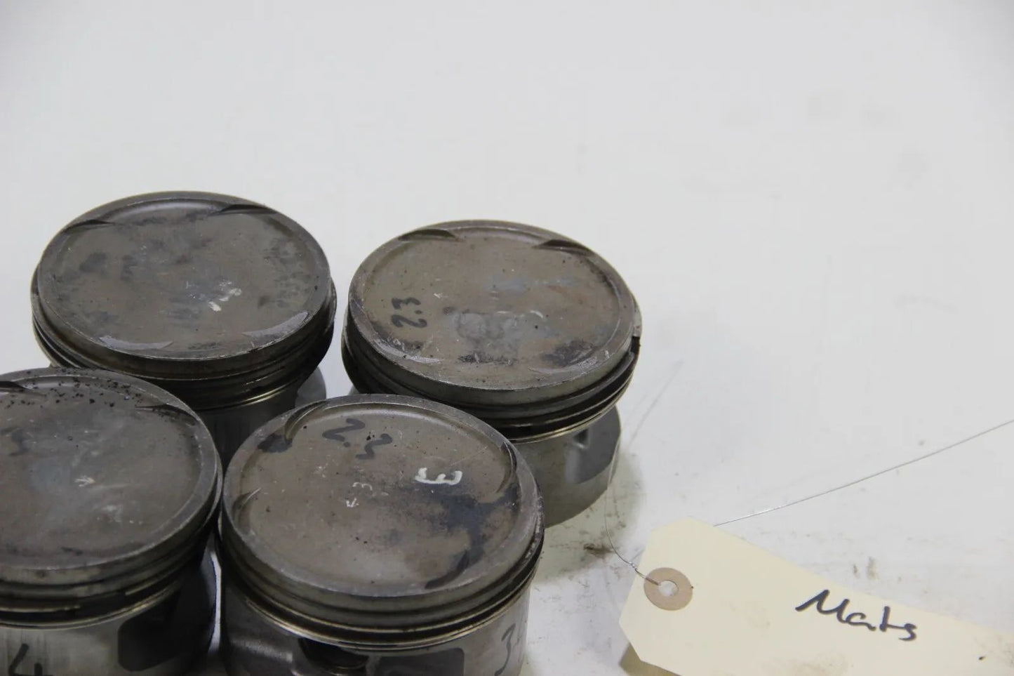 Original BMW E30 M3 S14 S14b23 2.3 4x Kolben Mahle 93v81 93,335mm Piston