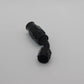 AN6 Alu Fitting 45 Grad NEU Dash6 Winkel schwarz Verbinder AN-6