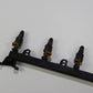 Original BMW E34 535i Einspritzleiste Fuelrail mit Injektoren Benzin OEM 5er
