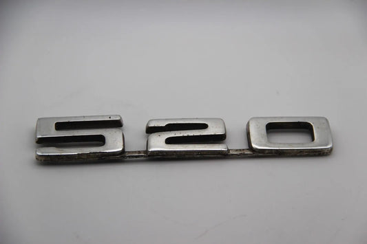 Original BMW E12 520 Modellbezeichnung Emblem Badge Schriftzug  Typenschild
