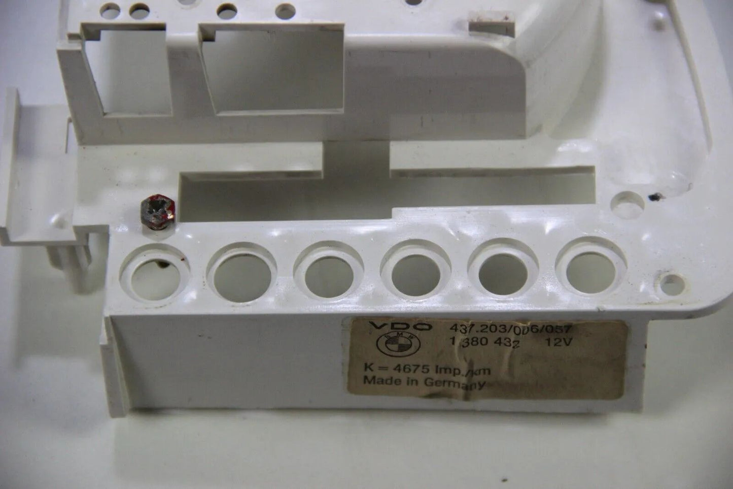 Original BMW E24 635csi Kombiinstrument Halterung Rückplatte Tachometer 1380432