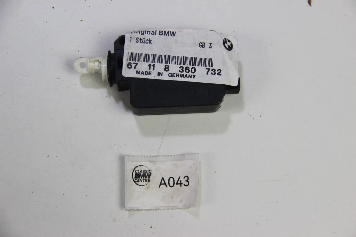 BMW Original E36 Z3 Stellantrieb Heckklappe NOS 6711830732 Zentralverriegelung