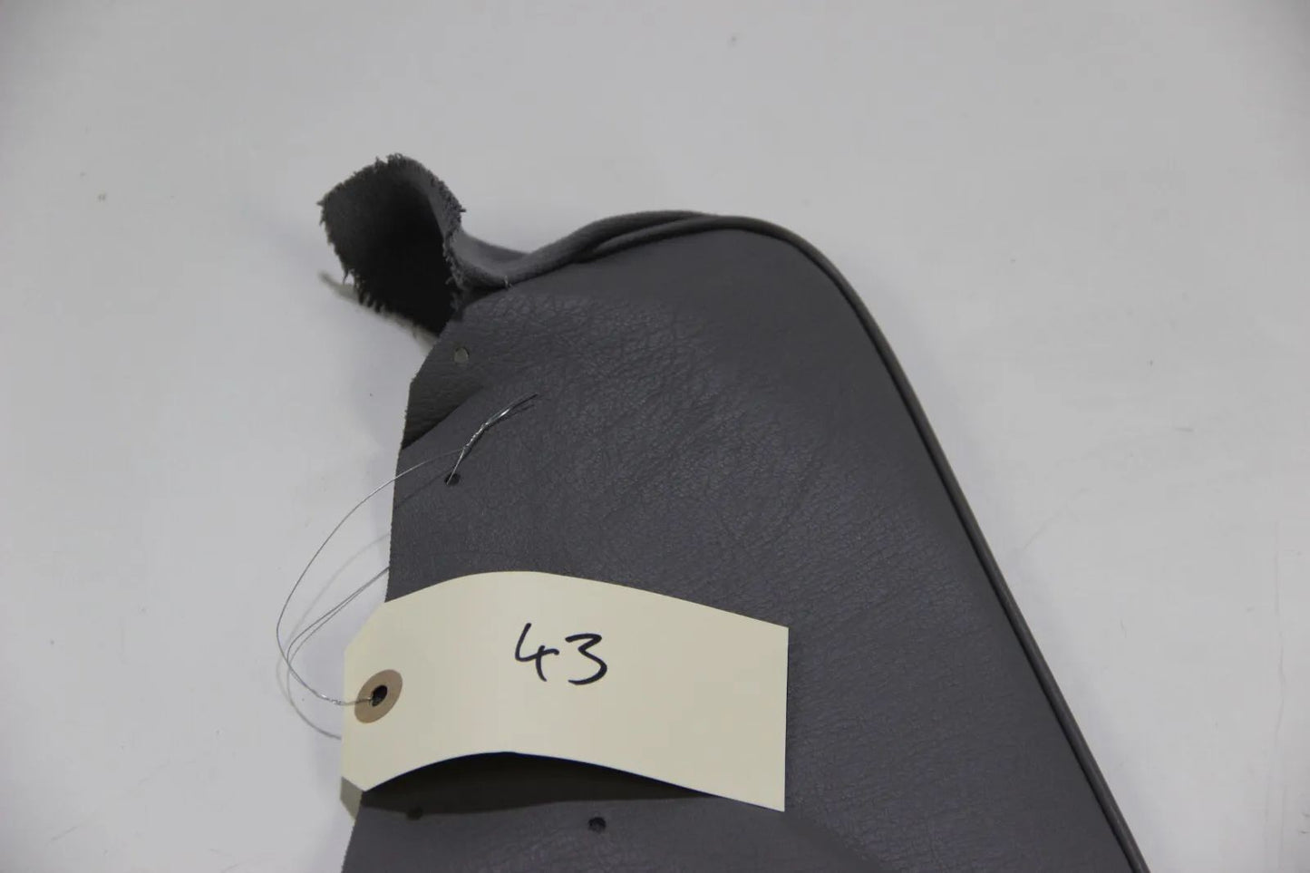 Original BMW E30 3er 316i-325i M3 Sportsitz Bezug Wange Oben Rechts Grau Stoff