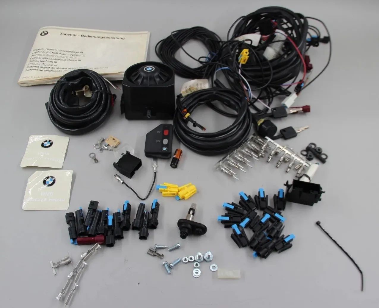 Original BMW E36 Nachrüstsatz Alarmanlage System III 82919404757