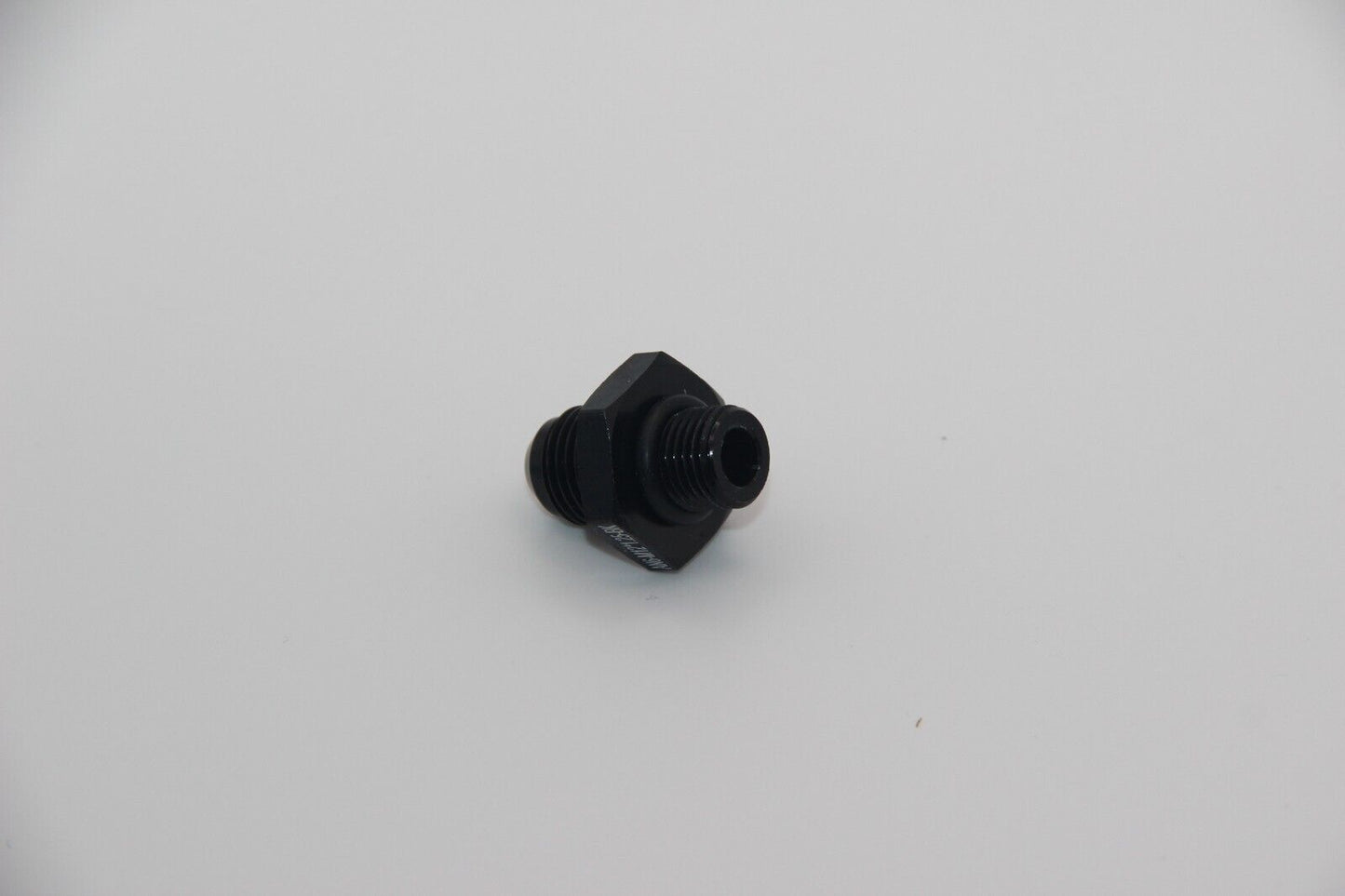 AN6 Fitting Adapter M12*1.25-AN6 NEU Dash schwarz Verbinder An-6