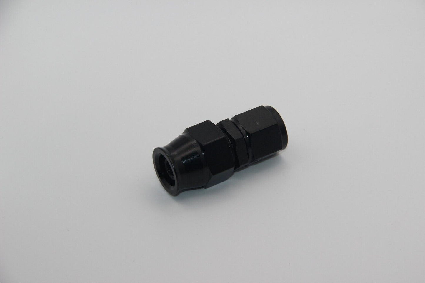 AN8 Alu Fitting 0 Grad NEU Dash8 schwarz gerade Verbinder AN-8